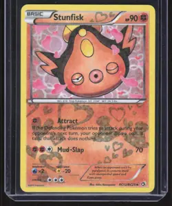 Pokemon TCG Stunfisk #RC12/RC25 Holo Legendary Treasures - Image 1