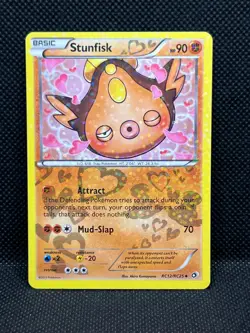 Pokemon Tcg Stunfisk RC12/RC25 Holo Legendary Treasures: Radiant Collection - Image 1