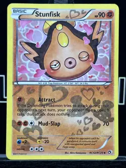 Pokemon Stunfisk RC12/RC25 | Legendary Treasures: Radiant Collection | LP - Image 3