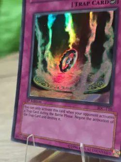 1st Edition Holo ☄ YuGiOh TRAP JAMMER Super Rare * IOC-110 * NM/VLP - Image 3