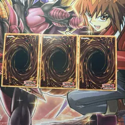 Yugioh! Playset 3x Metalzoa X Super Rare - ROTA-EN006 1st Edition - English - Image 2