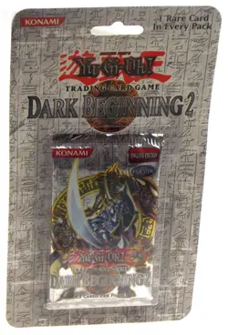 Konami YuGiOh Dark Beginning 2 Sealed Blister Playing Cards Pack 13 Cards Rare - Image 1