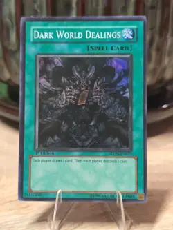 1st Edition Holo ☄ YuGiOh DARK WORLD DEALINGS Super Rare * STON-EN038 * NM/VLP - Image 2