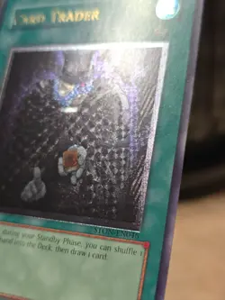 1st Edition Holo ☄ YuGiOh CARD TRADER Ultimate Rare *STON-EN046 * NM - Image 5