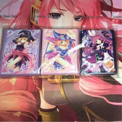YuGiOh Black Magician Girl Madolche Majolene Trading Card Sleeve Set S - Image 1