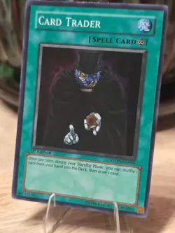 1st Edition Holo ☄ YuGiOh CARD TRADER Super Rare * STON-EN046 * NM - Image 1
