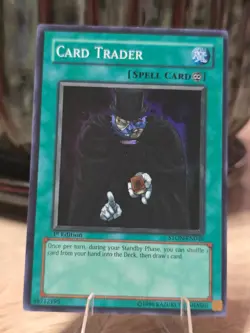 1st Edition Holo ☄ YuGiOh CARD TRADER Super Rare * STON-EN046 * NM - Image 2