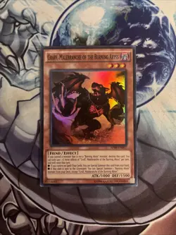 (YCL) Yugioh Graff, Malebranche Of The Burning Abyss AP08-EN007 Super Rare VLP - Image 1