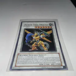 POWER TOOL DRAGON YUGIOH ULTRA RARE HOLO SYNCHRO RGBT - Image 1