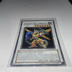 POWER TOOL DRAGON YUGIOH ULTRA RARE HOLO SYNCHRO RGBT - Image 3