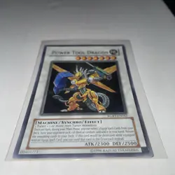 POWER TOOL DRAGON YUGIOH ULTRA RARE HOLO SYNCHRO RGBT - Image 4