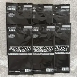 Digimon Card Welcome Tamers Exchange Meeting Promo Pack 6-Pie Japan - Image 1