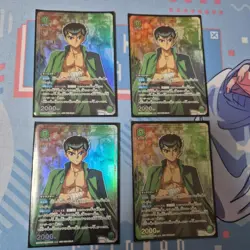 Digimon Card Union Arena Yu Hakusho Promo Urame Yusuke Uni Ticket 4 Ticket Japan - Image 1