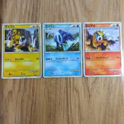 Digimon Card Legend Raikou Entei Suikun Different Color Promo Card Set Of Japan - Image 1