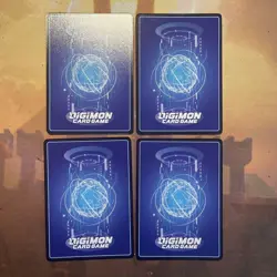 Digimon Card Agumon 4-Piece Set Promo Welcome Tamers Pack Japan - Image 2