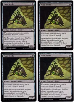 MTG Edge of Eternities Umbral Virus Beetle x 4 (Common) - Image 1