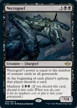 Necrogoyf - Light Play MTG Modern Horizons 2 - Image 1
