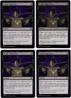 MTG Edge of Eternities Tragic Trajectory x 4 (Uncommon) - Image 1