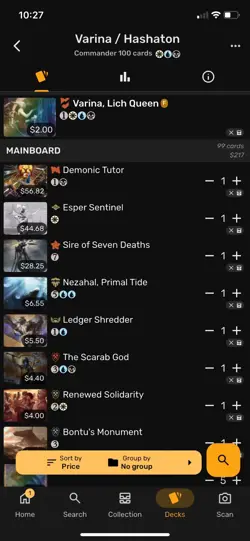 Magic the Gathering Eternal Might Precon - UPGRADED - MTG - Demonic Tutor Etc - Image 4