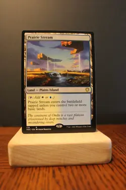 Prairie Stream Rare Land NM Commander: Innistrad Crimson Vow MTG Magic | ManaFam - Image 1