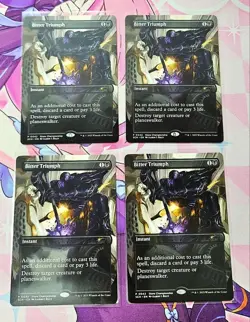 Digimon Card Mtg Tough Win Promo Set Of 4 C Japan - Image 1