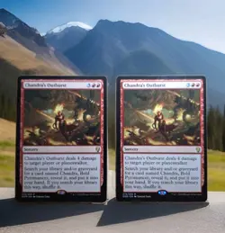 2X MTG Chandra's Outburst Dominaria MTG Magic The Gathering LP Free Shipping - Image 1