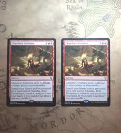 2X MTG Chandra's Outburst Dominaria MTG Magic The Gathering LP Free Shipping - Image 3
