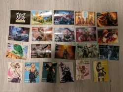 MTG War Festival x Final Fantasy Limited Sticker complete Set of 21 Japan Magic - Image 1