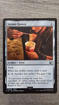 x4 Instant Ramen (C) #259 FINAL FANTASY MTG NM - Image 1