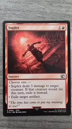 x4 Suplex (C) #164 FINAL FANTASY MTG NM - Image 1