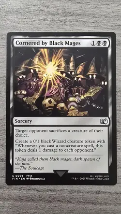 x4 Cornered by Black Mages (C) #93 FINAL FANTASY MTG NM - Image 1