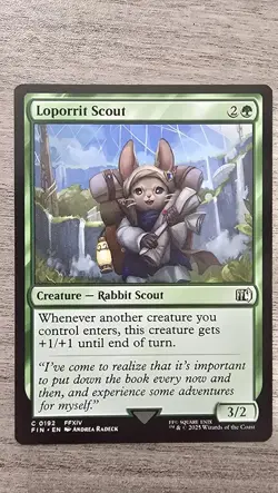 x4 Loporrit Scout (C) #192 FINAL FANTASY MTG NM - Image 1