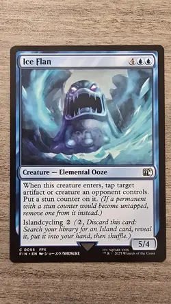 x4 Ice Flan (C) #55 FINAL FANTASY MTG NM - Image 1