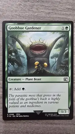 x4 Goobbue Gardener (C) #188 FINAL FANTASY MTG NM - Image 1