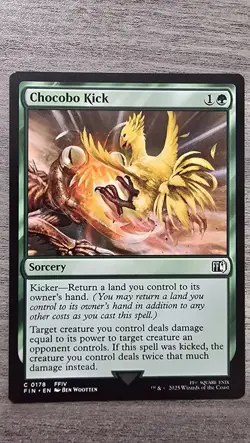 x4 Chocobo Kick (C) #178 FINAL FANTASY MTG NM - Image 1