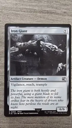 x4 Iron Giant (C) #260 FINAL FANTASY MTG NM - Image 1