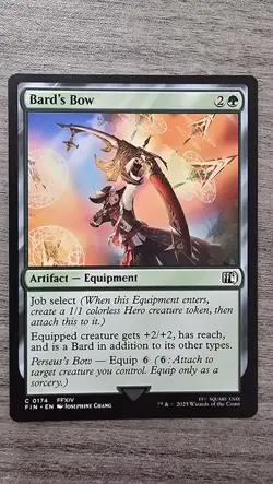 x4 Bard's Bow (C) #174 FINAL FANTASY MTG NM - Image 1