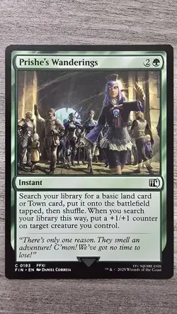 x4 Prishe's Wanderings (C) #193 FINAL FANTASY MTG NM - Image 1