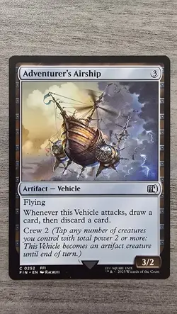 x4 Adventurer's Airship (C) #252 FINAL FANTASY MTG NM - Image 1