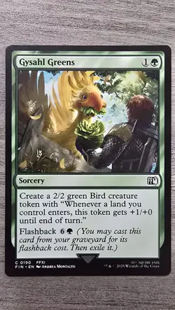 x4 Gysahl Greens (C) #190 FINAL FANTASY MTG NM - Image 1