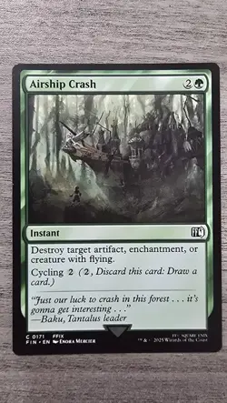 x4 Airship Crash (C) #171 FINAL FANTASY MTG NM - Image 1