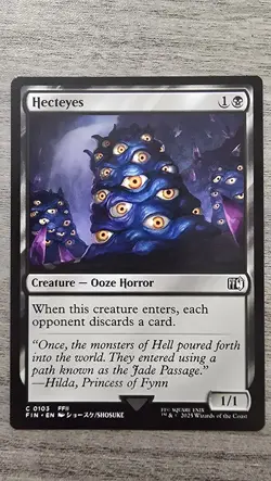 x4 Hecteyes (C) #103 FINAL FANTASY MTG NM - Image 1