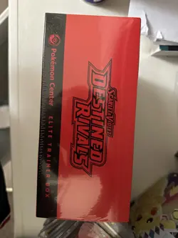 Pokemon TCG Destined Rivals POKEMON CENTER ETB - PC Elite Trainer Box Sealed - Image 5