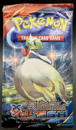 Pokemon XY Primal Clash Booster Pack - Mega Gardevoir - Artwork Sealed - Image 1