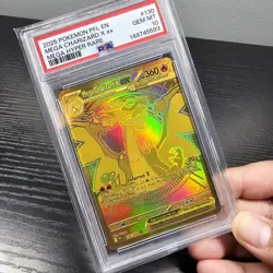 Pokemon Mega Charizard X ex Phantasmal Flames Mega Hyper Rare #130 PSA 10 - Image 1
