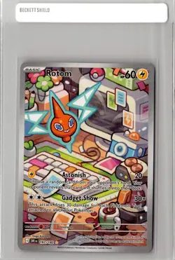 Rotom 197/182 - Pokemon TCG Destined Rivals Illustration Rare NM - Image 1