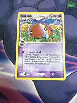 Trapinch (Reverse Holo) 69/101 EX Dragon Frontiers LP / MP Pokemon TCG - Image 1