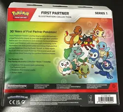Pokemon First Partner Illustration Collection Box Series 1 Sealed New - Image 2