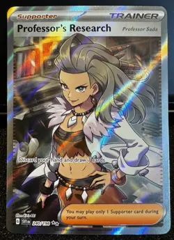 Pokemon TCG Professor's Research - Professor Sada #240/198 Holo - Image 1