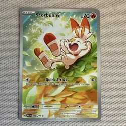 Pokemon Scorbunny 225/217 ASC Holo Basic Fire 2026 - Image 1
